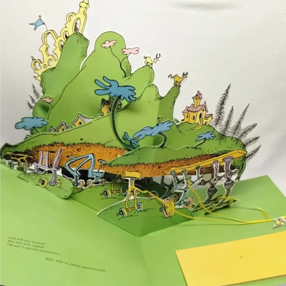 Dr Seuss Oh The Places You Will Go Pop Up David Carter 2010 First Edition Book